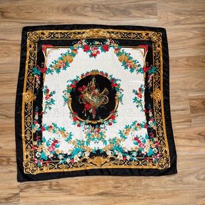 Black and Gold Instrument Scarf